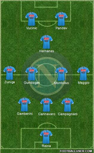 Napoli Formation 2013