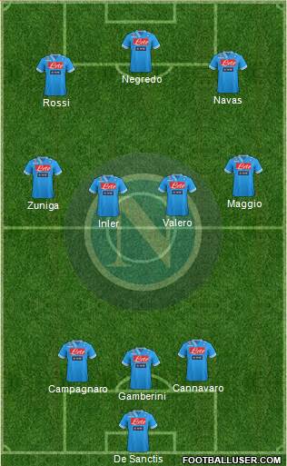 Napoli Formation 2013