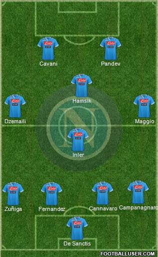 Napoli Formation 2013