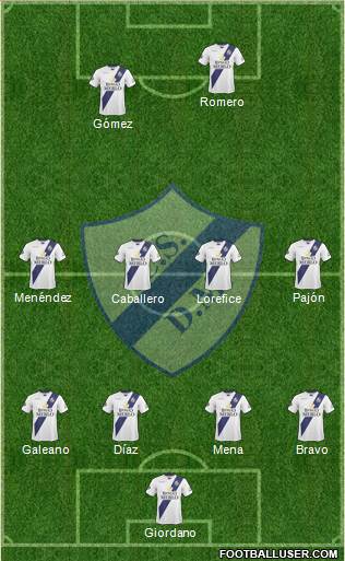 Deportivo Merlo Formation 2013