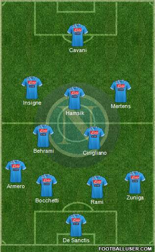Napoli Formation 2013