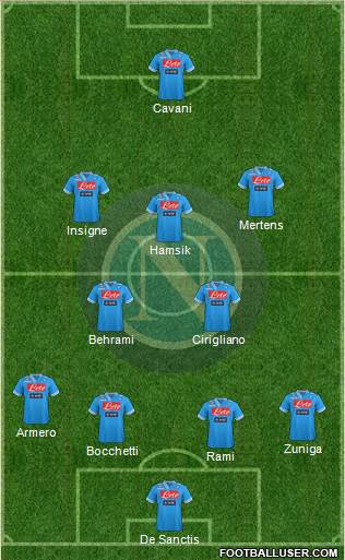 Napoli Formation 2013
