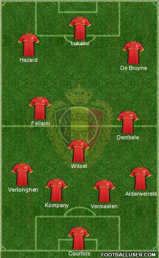Belgium Formation 2013