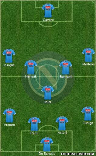 Napoli Formation 2013