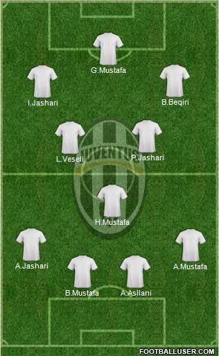 Juventus Formation 2013