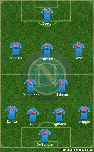 Napoli Formation 2013