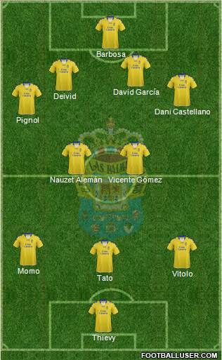 U.D. Las Palmas S.A.D. Formation 2013