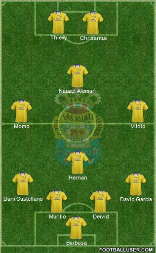 U.D. Las Palmas S.A.D. Formation 2013