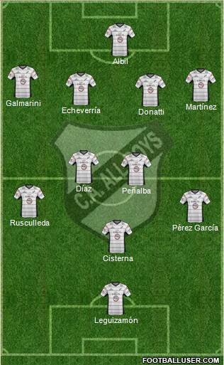 All Boys Formation 2013