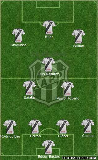 AA Ponte Preta Formation 2013