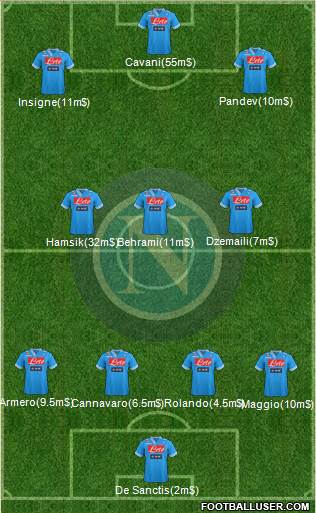 Napoli Formation 2013