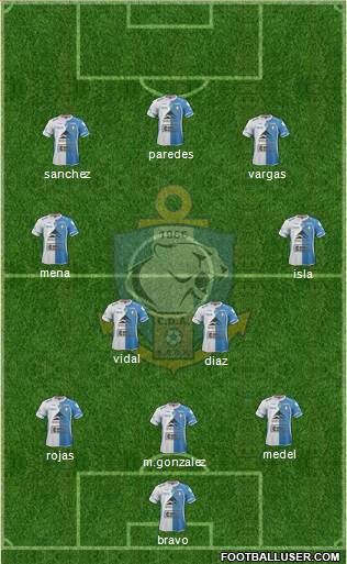 CD Antofagasta S.A.D.P. Formation 2013