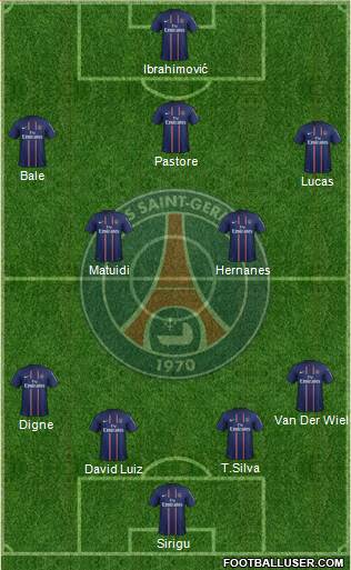 Paris Saint-Germain Formation 2013