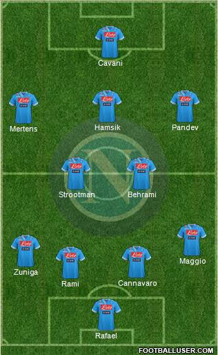 Napoli Formation 2013