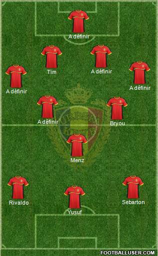 Belgium Formation 2013
