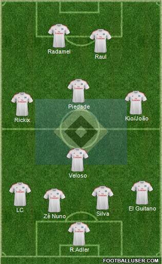 Hamburger SV Formation 2013