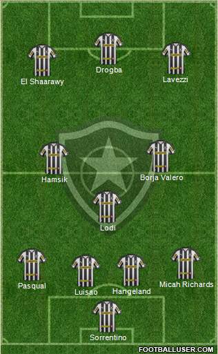 Botafogo FR Formation 2013