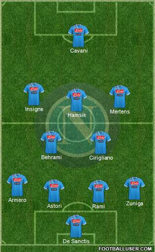 Napoli Formation 2013