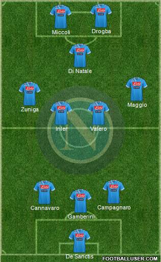 Napoli Formation 2013
