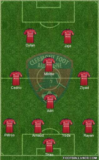 Clermont Foot Auvergne 63 Formation 2013