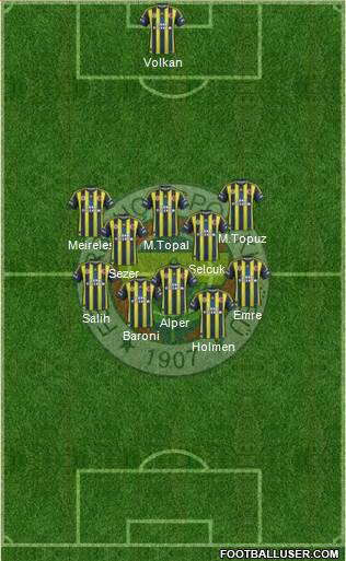 Fenerbahçe SK Formation 2013