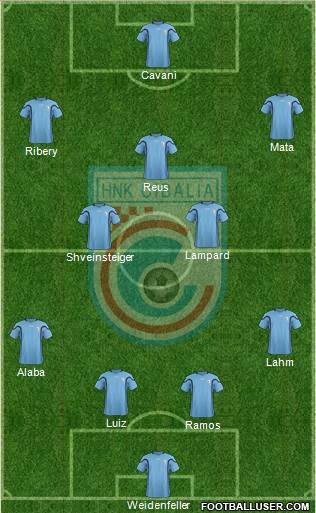 HNK Cibalia Formation 2013