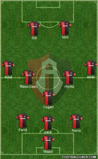 Club Deportivo Atlas Formation 2013