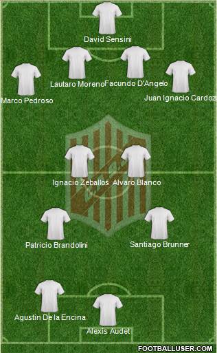9 de Julio Formation 2013