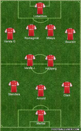 Kidderminster Harriers Formation 2013