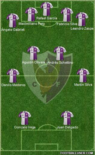 Centro Atlético Fénix Formation 2013