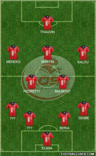 LOSC Lille Métropole Formation 2013