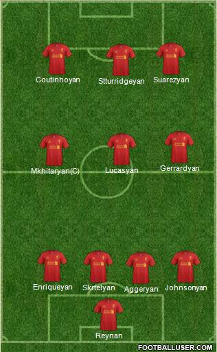 Liverpool Formation 2013