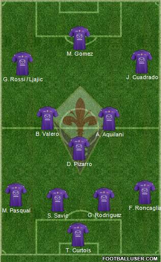 Fiorentina Formation 2013