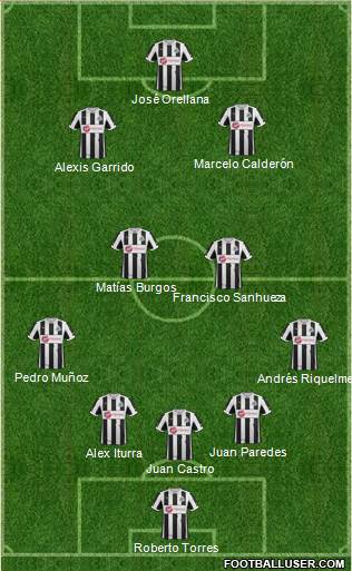 Newcastle United Formation 2013