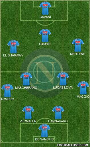 Napoli Formation 2013
