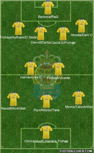 U.D. Las Palmas S.A.D. Formation 2013