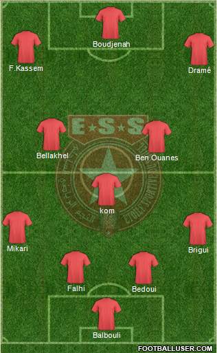 Etoile Sportive du Sahel Formation 2013