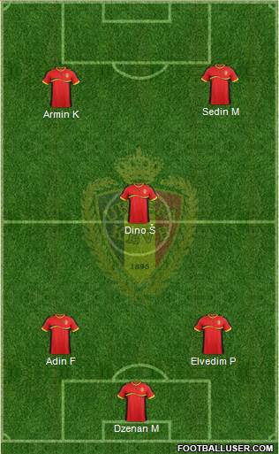 Belgium Formation 2013