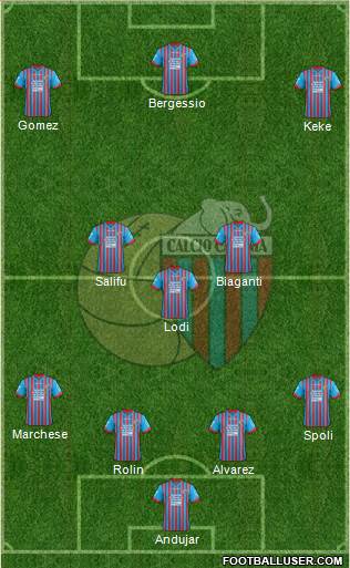 Catania Formation 2013