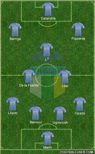 CD O'Higgins de Rancagua S.A.D.P. Formation 2013