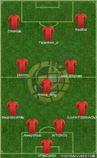 Spain Formation 2013
