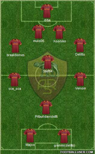 AS Roma Formation 2013