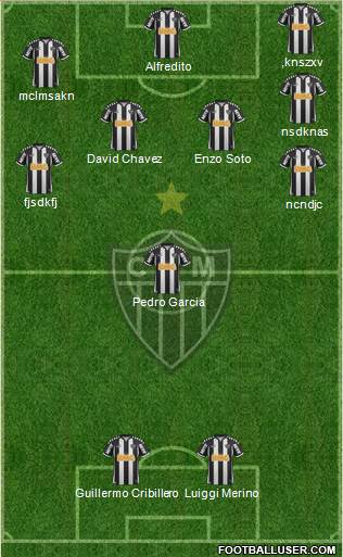 C Atlético Mineiro Formation 2013