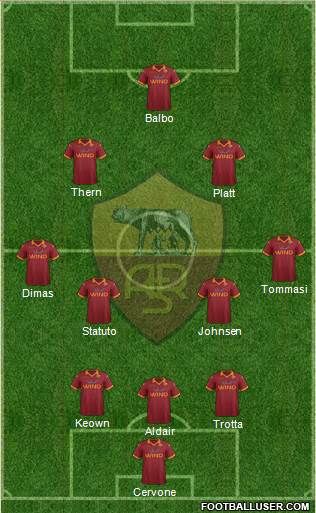 AS Roma Formation 2013