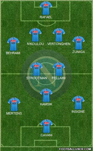 Napoli Formation 2013