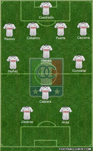 CD Once Caldas Formation 2013