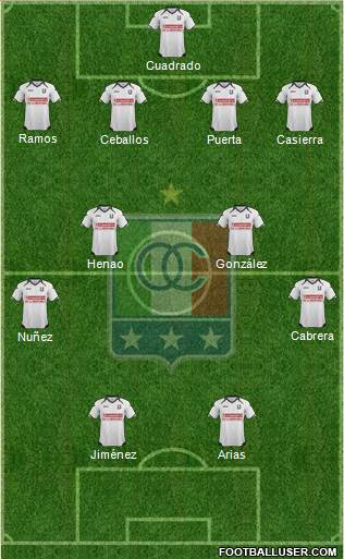 CD Once Caldas Formation 2013