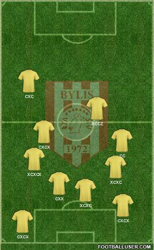 KS Bylis Ballsh football formation