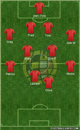 Spain Formation 2013
