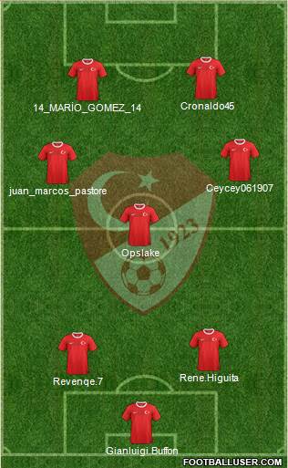 Turkey Formation 2013